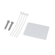 Keystone Surface Mount Box 4 port UTP White