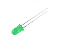 LED 5 mm GREEN 10 mcd 60 deg