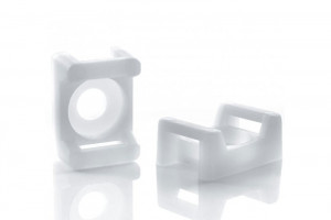 CABLE TIE FASTENER 21.9x15.9mm WHITE