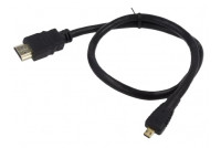 MicroHDMI-HDMI Cable 0.5m