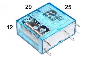 PCB-RELE 1-VAIHTO 10A 12VDC