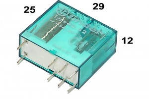 BI-STABIILI PCB-RELE 2-VAIHTO 8A 12VDC