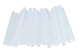 KUUMALIIMATANKO 7mm läpinäkyvä 36 kpl