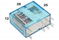 PCB-RELE 2-VAIHTO 8A 24VDC