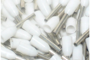 WIRE END TERMINAL 0.75mm2 White