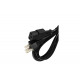 Power-cord US 1,8m 3x1.00mm NEMA 5-15P IEC C13