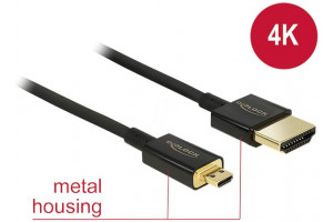 HDMI-A male Micro-D male, 0,25 m