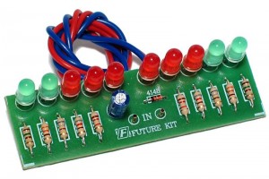 HOBBY KIT FK102, TWO-WAY VU METER, 10 LED