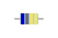 FLAME PROOF RESISTOR 0,5W: 6,8 ohm