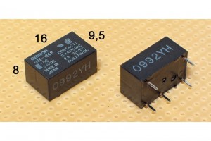 MINIATURE RELAY SPDT 2A 12VDC