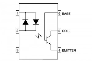 OPTOCOUPLER H11AA1 DIP6