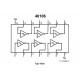 CMOS-LOGIC IC SCHMITT 40106 DIP14