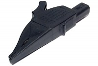 4mm CROCODILE CLIP 1000V "BIG MOUTH" BLACK