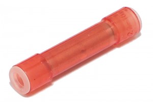 INSULATED BUTT CONNECTOR RED WITH SEAL 0,5-1,25mm2