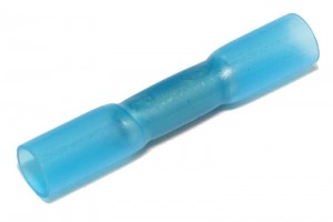 HEAT SHRINK INSULATED BUTT CONNECTOR BLUE 2,0mm2