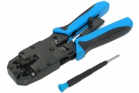 CRIMP TOOL FOR RJ9/RJ11/RJ12/RJ45 CONNECTORS