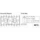 CMOS-LOGIC IC REG 4015 DIP16