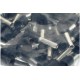 WIRE END FERRULE 1,5mm2 BLACK 100pcs