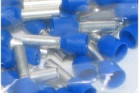 WIRE END FERRULE 2,5mm2 BLUE 100pcs