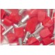 WIRE END FERRULE 2x1,0mm2 RED 100pcs