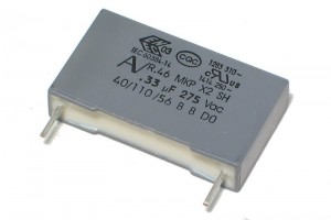 FILTER CAPACITOR 330nF 275V~X2 R22,5