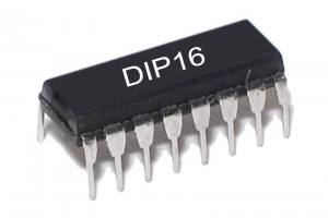 CMOS-LOGIC IC FF 40175 DIP16