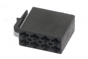 ISO 10487 CAR RADIO CONNECTOR BLACK