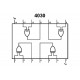 CMOS-LOGIC IC XOR 4030 DIP14