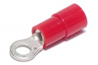Abiko RING TERMINAL 3,2mm RED