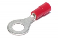 Abiko RING TERMINAL 6,4mm RED