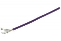 EQUIPMENT WIRE 0,22mm2 VIOLET 1m