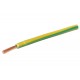 EQUIPMENT WIRE 0,75mm2 YELLOWGREEN 1m