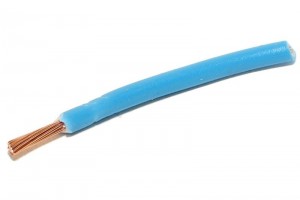 EQUIPMENT WIRE 1,50mm2 BLUE 1m