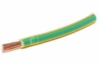 EQUIPMENT WIRE 2,50mm2 YELLOWGREEN (PE) 1m