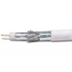 TV/RADIO ANTENNA CABLE 75ohm Ø7,1mm WHITE 1m