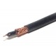 RF COAXIAL CABLE 75ohm RG-179 BLACK 1m