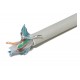 TWISTED PAIR CABLE CAT6 4x2 SHIELDED 1m