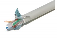 TWISTED PAIR CABLE CAT6 4x2 SHIELDED 1m