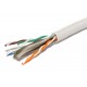 SOLID TWISTED PAIR CABLE CAT6 4x2 1m