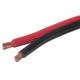 SPEAKER CABLE 2x 4,00mm2 REDBLACK (CU) 1m