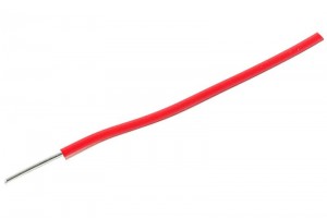 EQUIPMENT WIRE Ø0,6mm RED 1m