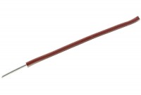 EQUIPMENT WIRE Ø0,6mm BROWN 1m