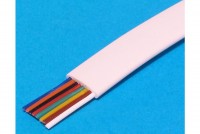 MODULAR CABLE 8-POLE WHITE 1m