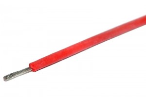 SILICON WIRE 0,25mm2 RED 1m