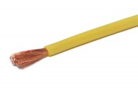 SILICON WIRE 1,50mm2 YELLOW 1m