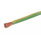 SILICON WIRE 1,50mm2 YELLOW-GREEN (PE) 1m