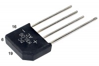 DIODE BRIDGE 4A 1000V