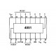 CMOS-LOGIIKKAPIIRI MUX 4051 DIP16