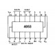 CMOS-LOGIC IC MUX 4053 DIP16