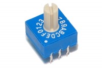 HEX ENCODER ROTARY SWITCH 0..F